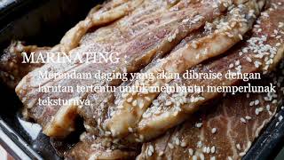 ISTILAH YANG DIGUNAKAN DALAM MEMASAK - TERM USED IN COOKERY BAG.3 - CULINARY TERMINOLOGIES