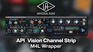 UAD API Vision Ch Strip Ableton Wrapper