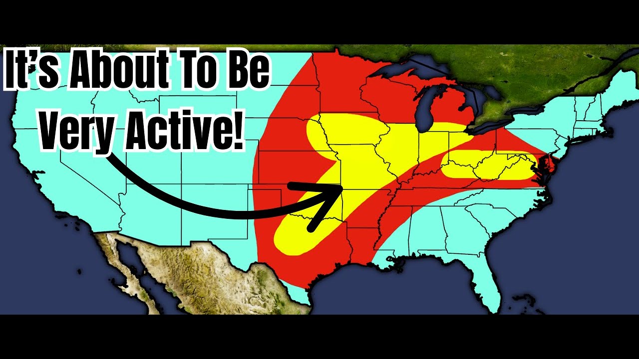 Multiple Rounds Of Severe Weather This Week! - YouTube