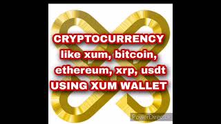 How to create xum wallet #crypto xum, bitcoin, ethereum #xrp #usdt #xum #xumwallet #cryptocurrency screenshot 4