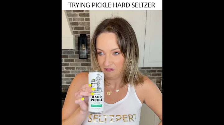 Trying Pickle Hard Seltzer