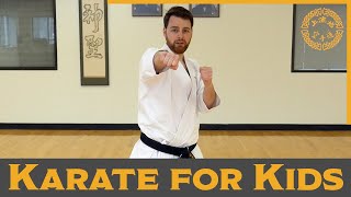 How to Learn Karate at Home for Kids 1: Basic Punches and Blocks | Karate for Beginners
