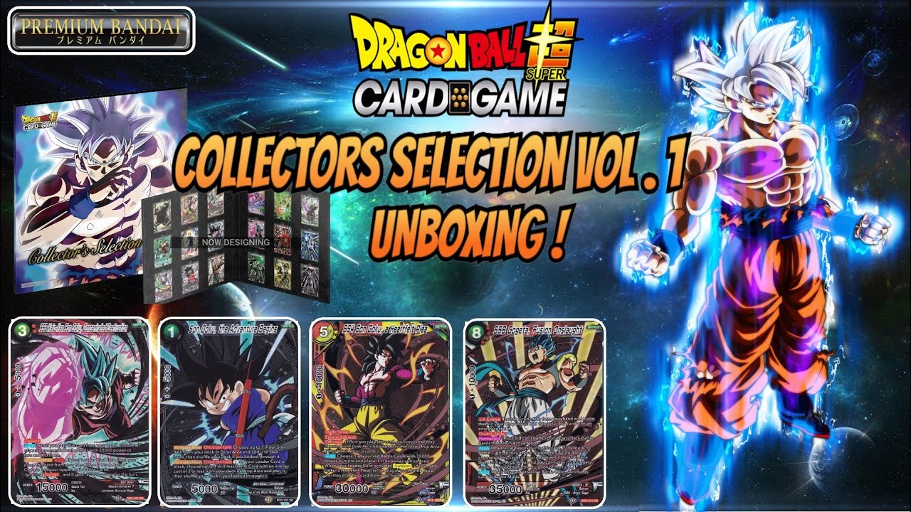 OPENING COLLECTOR'S SELECTION VOL.1 PREMIUM BANDAI DRAGON