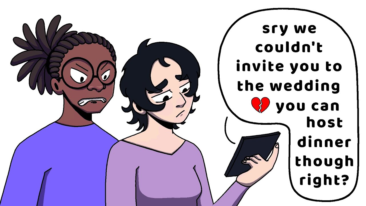 AITA? My son didn't invite my wife to his wedding but wants her to host