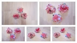 DIY: Stoffblumen | by Isi-Made ♥