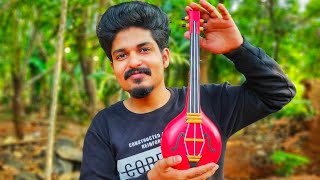How to Make Violin With Bottles | Bottle Art | Bottle Craft | Bottle Decoration | Green Toons
