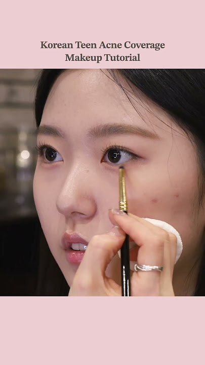 Korean Teen #Acne #Coverage Makeup #Tutorial 🫢 | HEMEKO