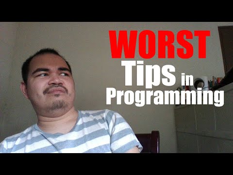 6 Worst Tips in Programming