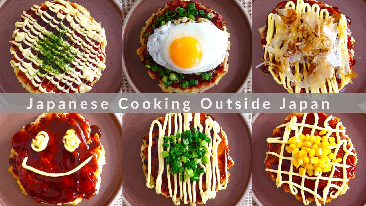 Easy Okonomiyaki Recipe 😋 Japanese Savory Pancake