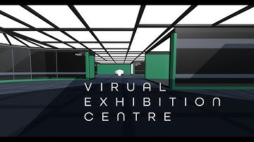 Virtual Exhibition Centre Demo in Web Browser vs. VR (Meta Quest 3/2) | Future Interactive Stories