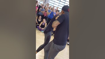 Mathilde & Alex in class demo at ZoukTime 2019 ~ Zouk Soul