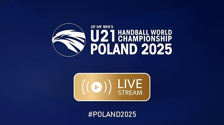 Germany vs Serbia | Preliminary Round | 2025 IHF Men's Junior (U21) World Championship