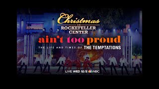 Ain't Too Proud The Musical perform at NBC’s “Christmas in Rockefeller Center 2020