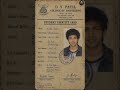 Kartik Aryan vintage Id card ❤️