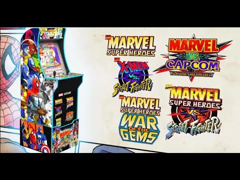 Marvel VS Capcom ARCADE1UP Unboxing + Review Part 3 from July Diaz