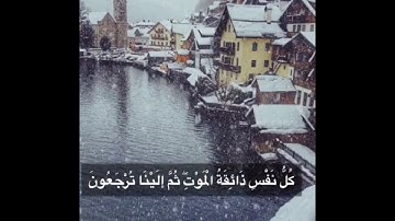 كُلُّ نَفْسٍ ذَآئِقَةُ الْمَوْتِ ثُمَّ إِلَيْنَا تُرْجَعُونَ ) عبدالرحمن مسعد أروع تلاوة تسمعها ..
