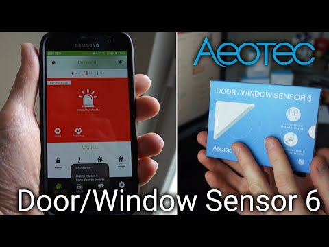 Aeotec Door/Window Sensor 6 (ZW112) ? le détecteur d'ouverture plat et rechargeable