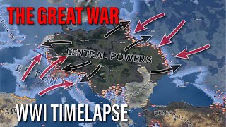 The Great War - WWI Hoi4 Timelapse by Christopher 890,865 views 3 years ago 9 minutes, 19 seconds