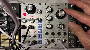 DANNYSOUND EN129 THRU-ZERO OSCILLATOR & Synthesis Technology E440 VCF: sine wave testing