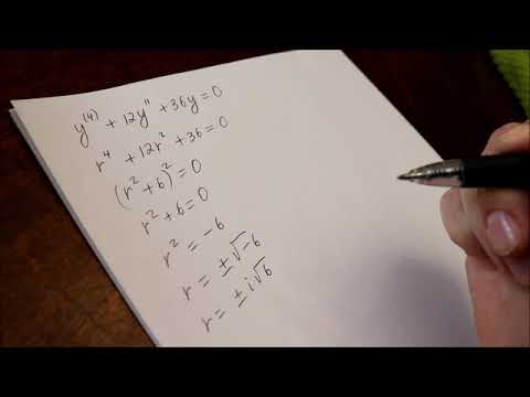 4th Order Homogeneous