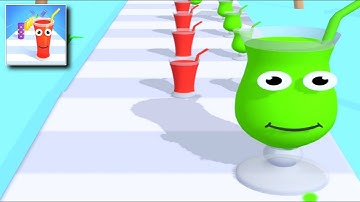 Juice Run Game - All Levels Max Level Gameplay Android iOS levels 1-3