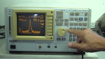 ADVANTEST R3261A Spectrum analyzer 動作確認