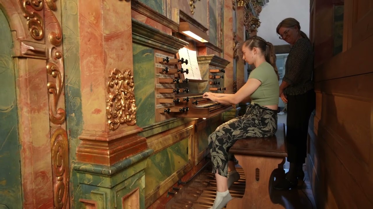 Musik in der Klosterkirche: Eindrücke Orgeltage Muri