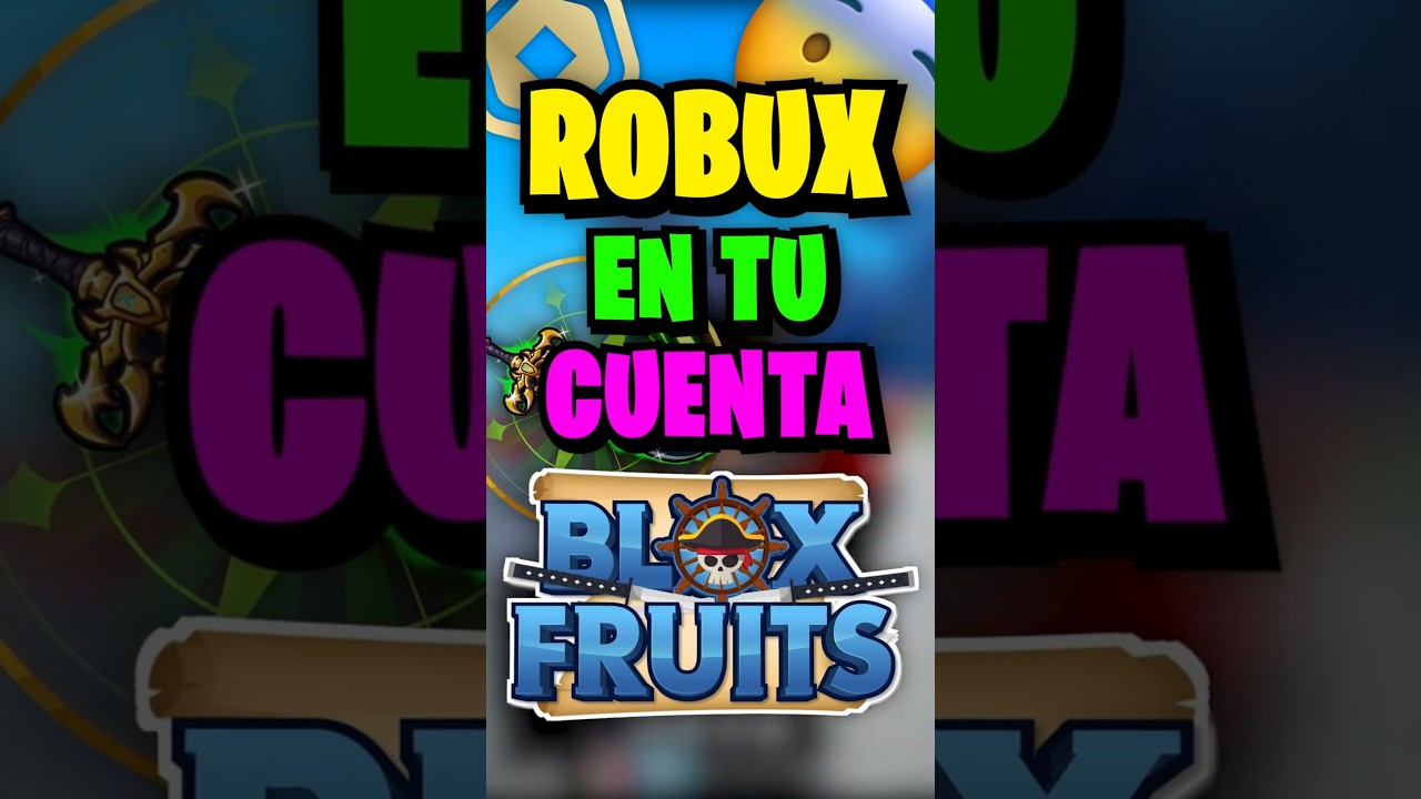¿Cuál es la MEJOR inversión de ROBUX en Blox Fruits? 💸🤔 #shorts