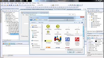 Membuat Menu Dropdown di Visualbasic