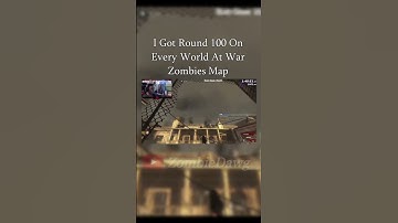 Did you know this? #cod #callofduty #codzombies #worldatwar #round100 #derriese #waw #zombies