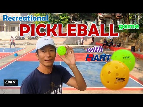 Stabil dan Kompetitif! Pickleball Game with HART Ball Competition ...