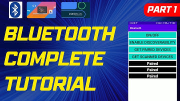Bluetooth Complete Tutorial Kotlin Android Studio in Hindi Part 1