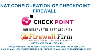 NAT Configuration of Checkpoint Firewall | Firewall Training | Firewall Firm | IT Monteur