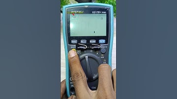 Characteristics of good and damaged diodes in buzzer test mode #short #value #test #diode