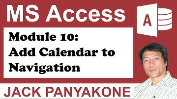 Project Management - Adding Calendar to Navigation [MODULE10]