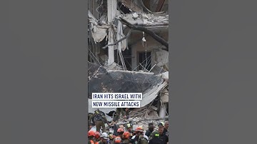 Iran hits Israel with new missile attacks