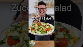 Raw Zucchini Salad
