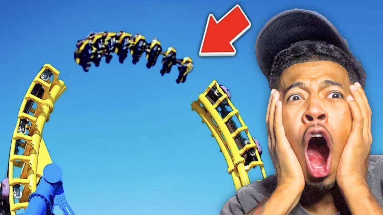 Riding The Worlds SCARIEST Roller Coaster! **BAD IDEA** - YouTube
