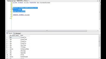 TSQL: Move Table To Schema