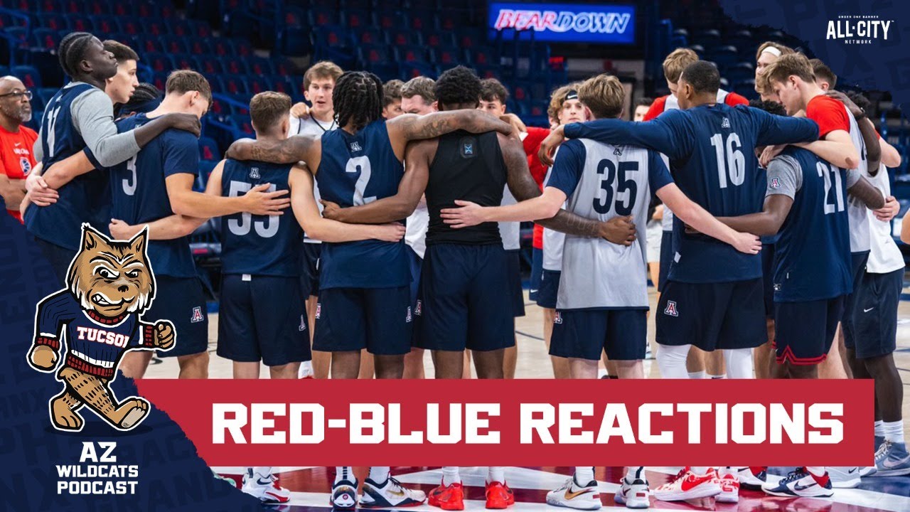 AZ Wildcats RedBlue Showcase Postgame Show YouTube
