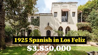 1925 Spanish Colonial Revival in Los Feliz For Sale- $3,850,00