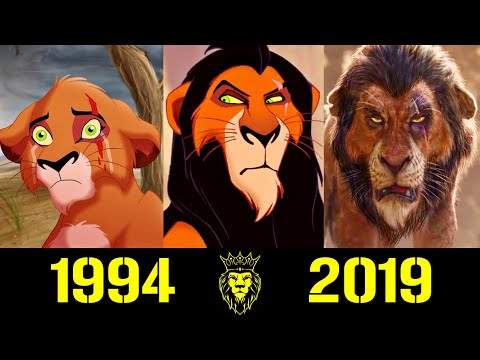 👿 Шрам - Эволюция (1994 - 2019) ! Все Появления Брата Муфасы 👑!