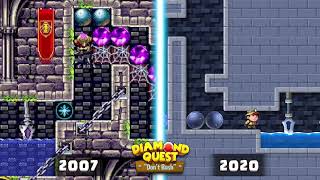 Diamond Quest : Don't Rush /2007 vs 2020/ screenshot 1