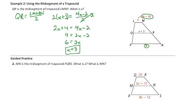Geometry - 6.6 Notes Trapezoids and Kites