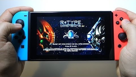 R-Type Dimensions EX - Nintendo Switch gameplay