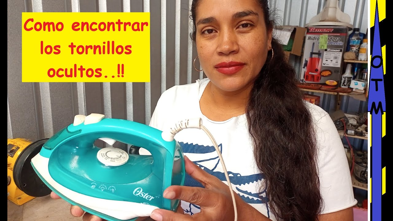 Reparación de plancha Oster que no calienta | Como desarmarla sin romperla