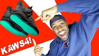 Air Jordan 4 Retro Kaws Black Sneaker Review | #CasaStation