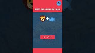 Guess the animal by emoji. #shorts #youtubeshorts #emojipuzzle #animalquiz