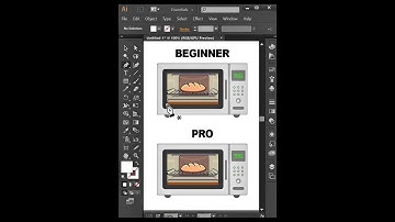 Beginner vs Pro #illustratortricks #illustratorshortcuts #adobeillustrator #illustratortutorial
