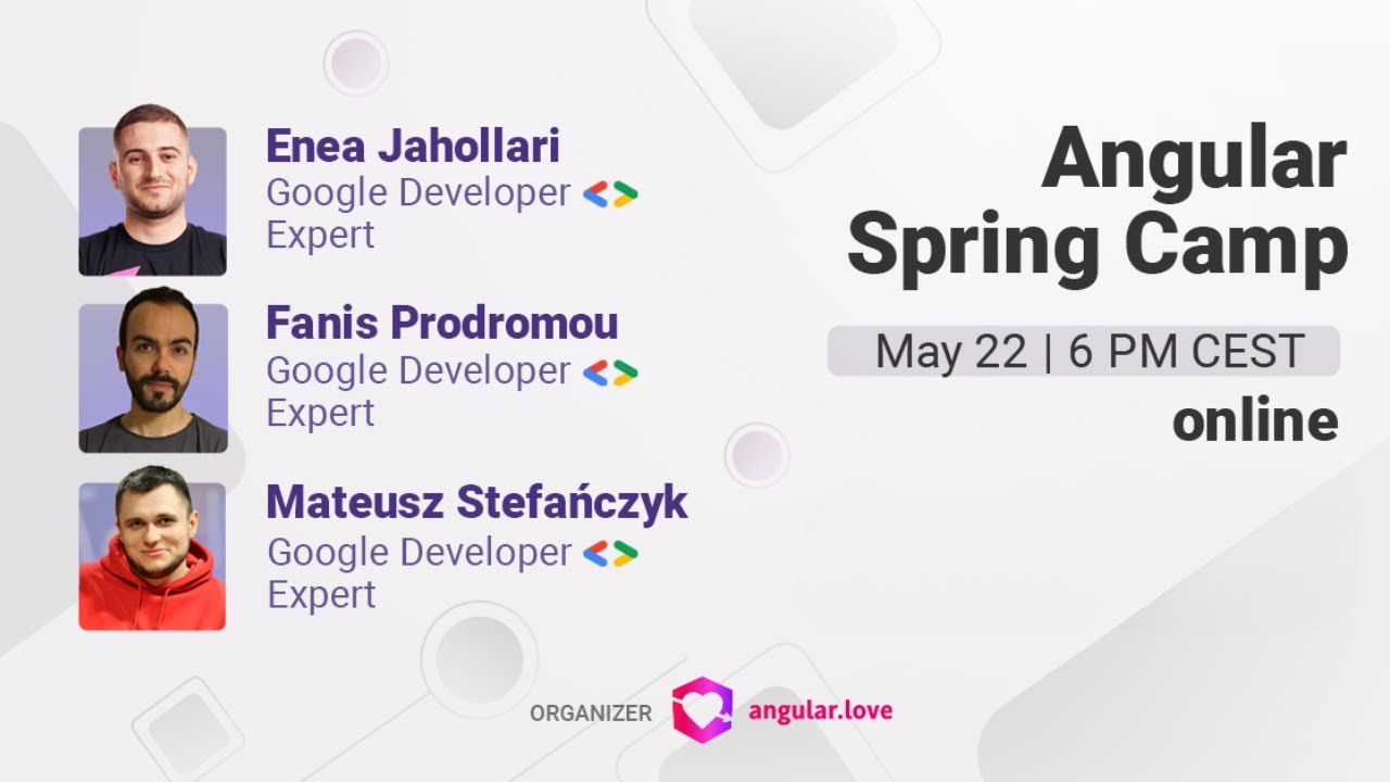 Angular Spring Camp vol.2 - 2025 edition - YouTube